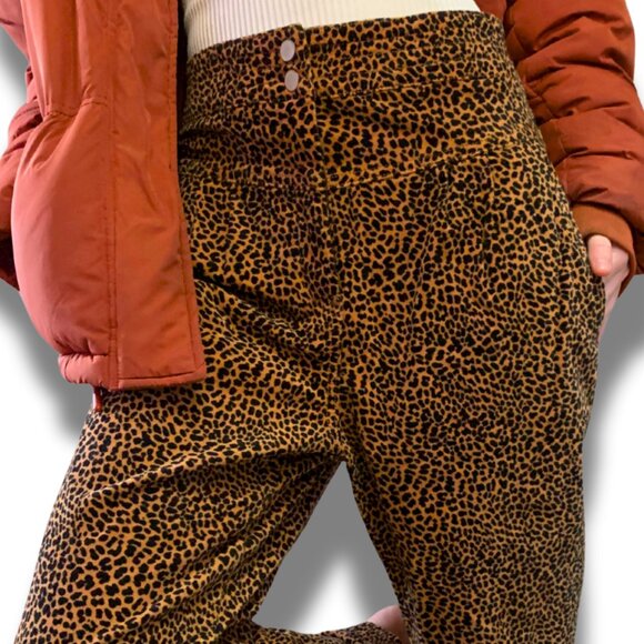 Anthropologie Leopard Print Pant - Picture 2 of 5
